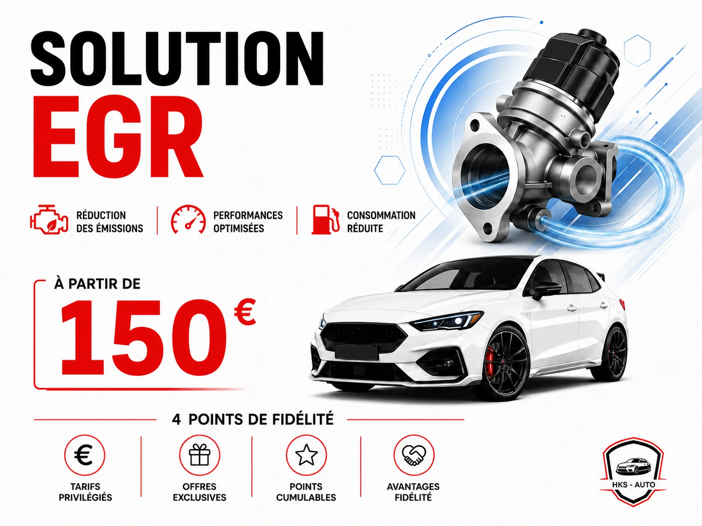 Solution EGR HKS Auto
