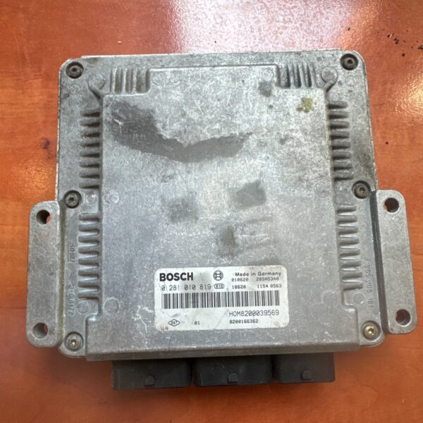 Calculateur moteur EDC15C3 Renault Scénic I 1.9 dCi - BOSCH - REF 0281010819 - HW 8200166362 - OEM 8200039569
