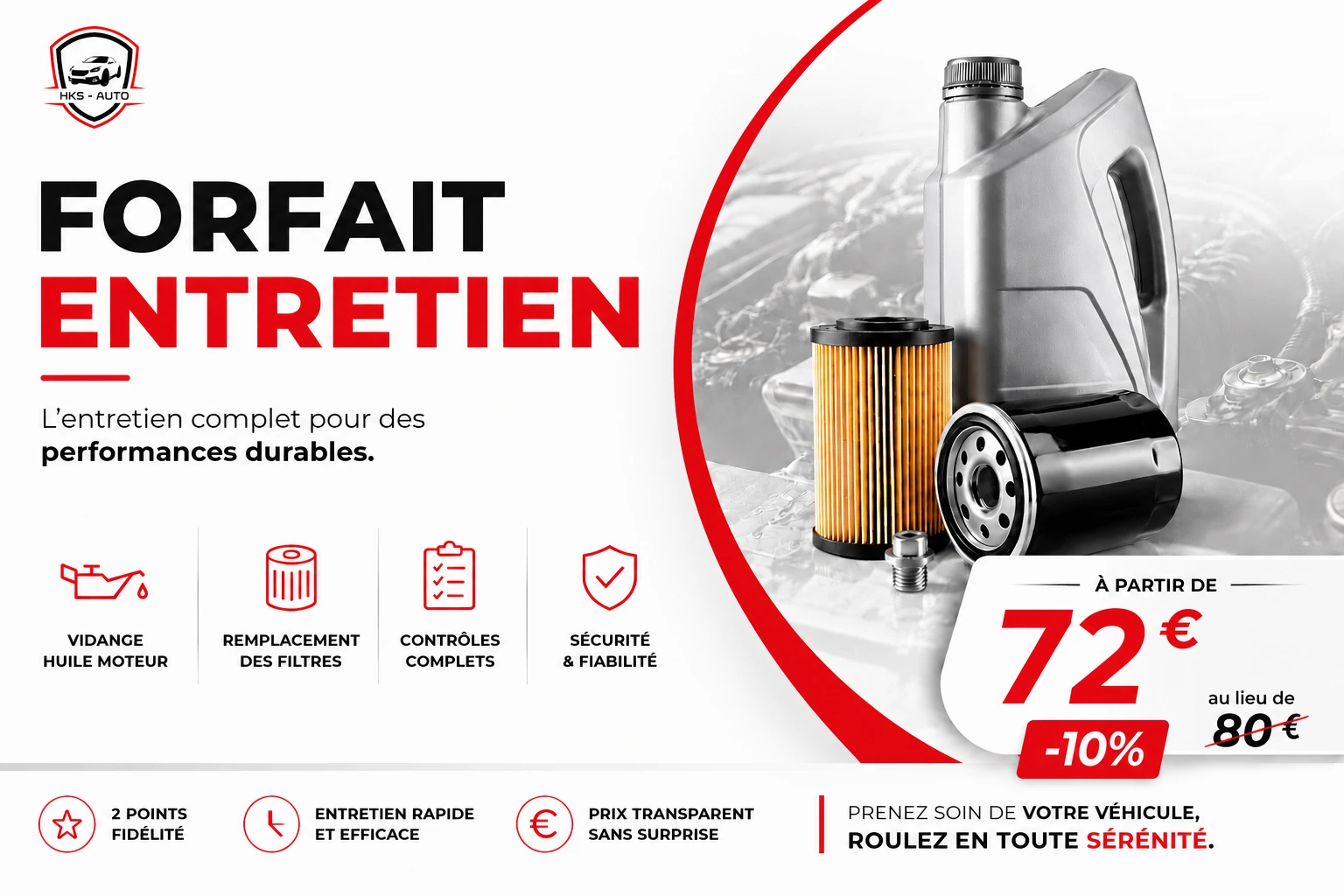Offre entretien